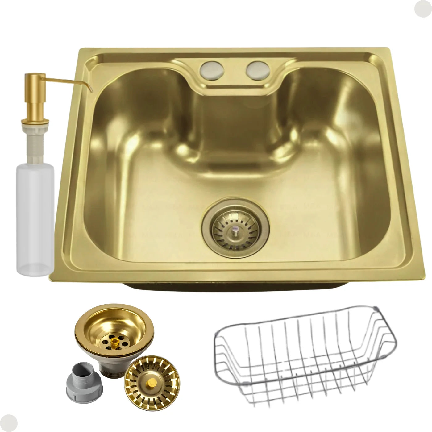 CUBA UNICA GOURMET DOURADO COM ACESSÓRIOS