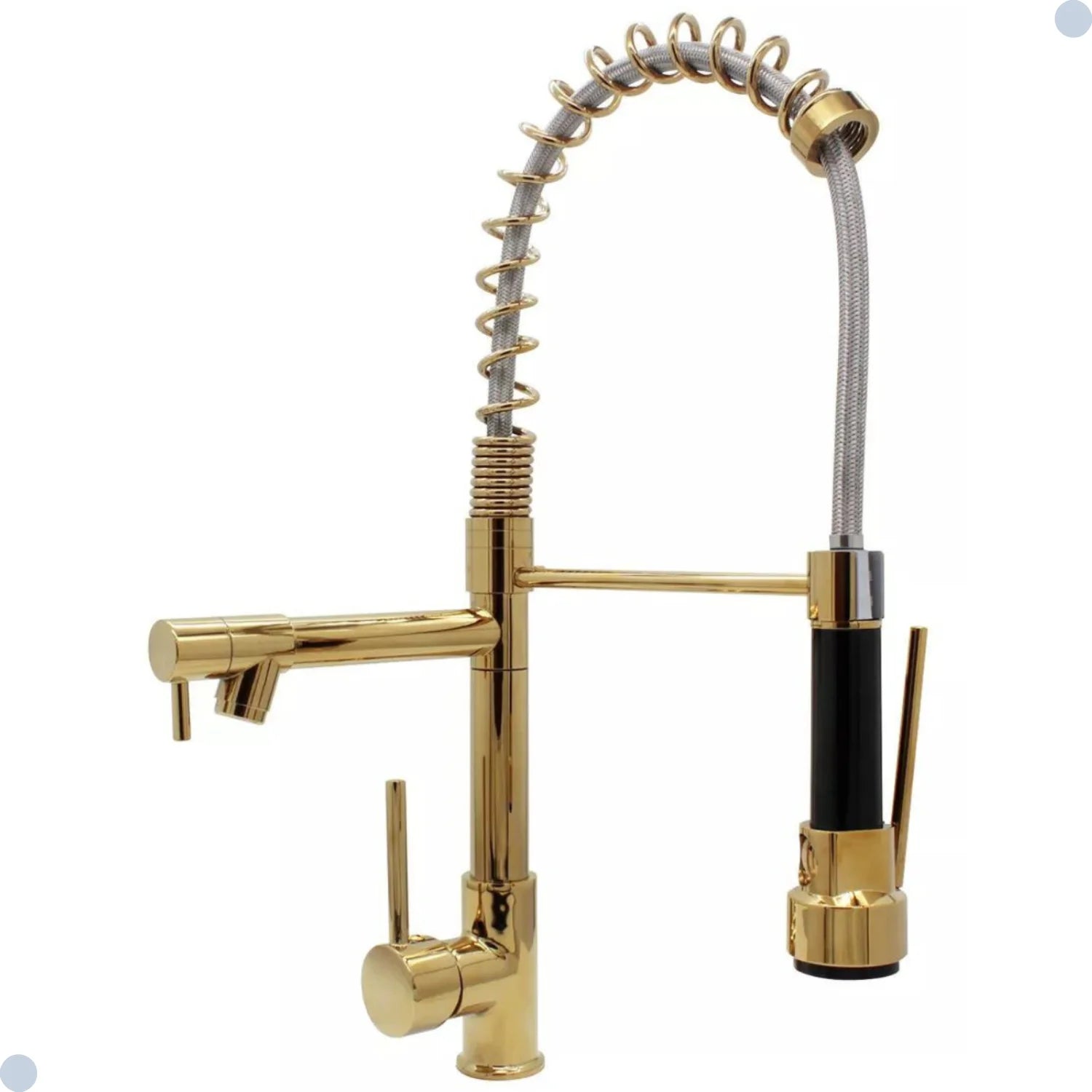 TORNEIRA GOURMET DOURADA MONOCOMANDO