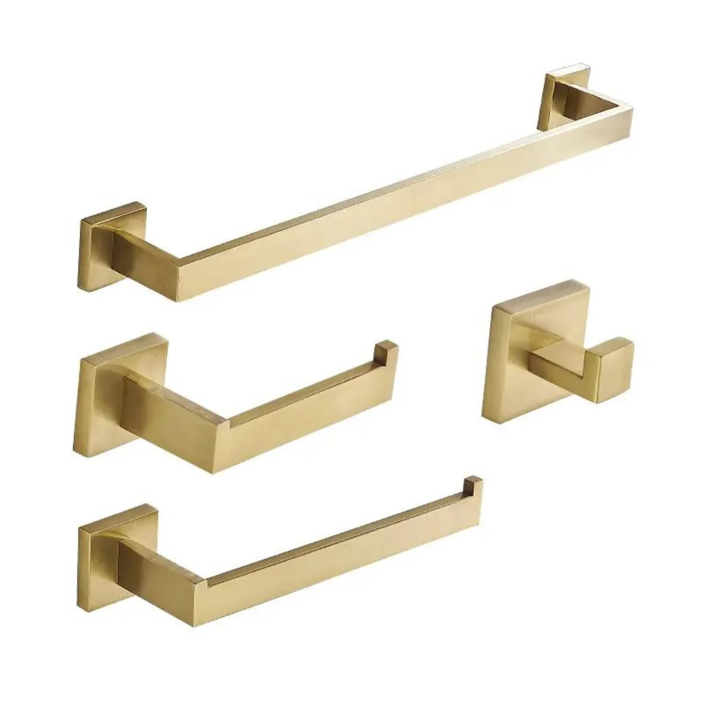 KIT PARA BANHEIRO DOURADO GOURMET