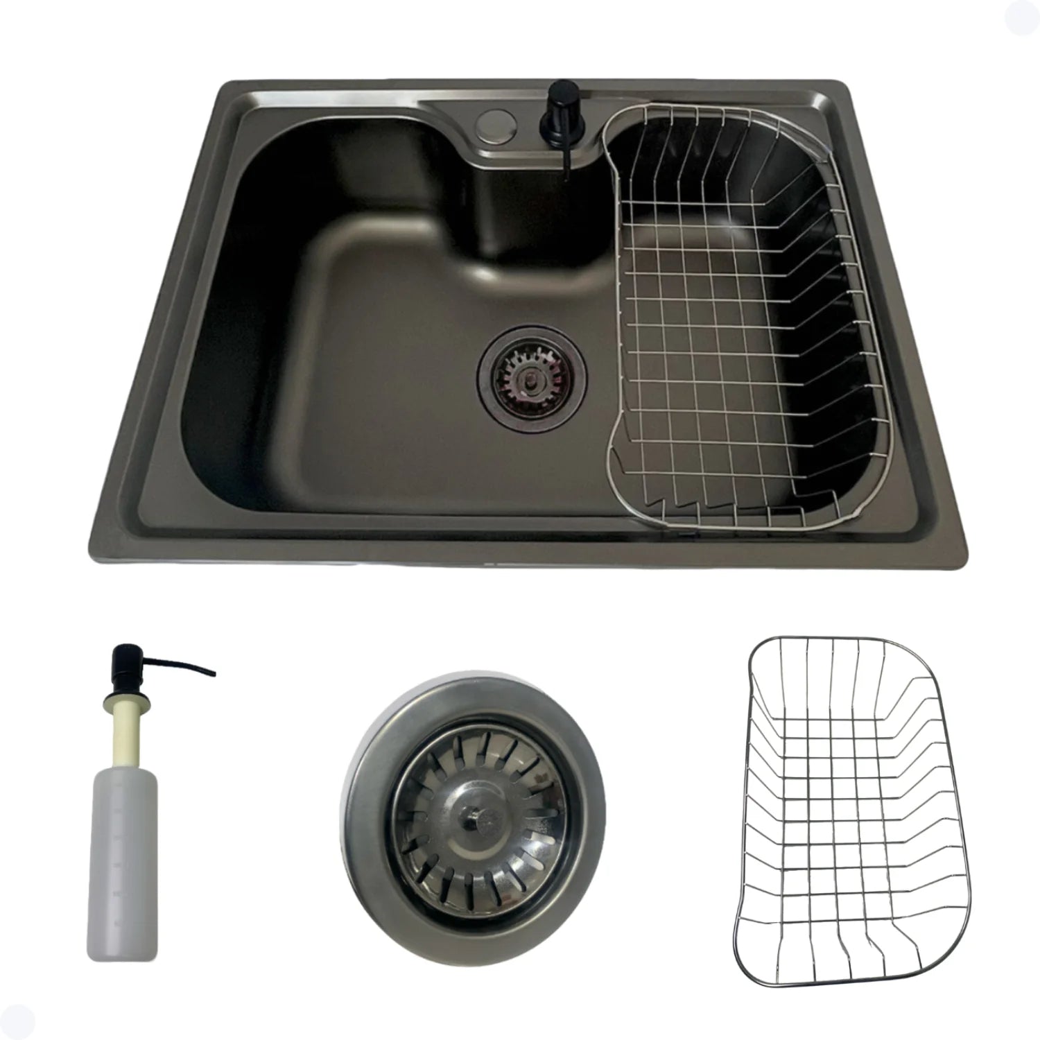 CUBA UNICA GOURMET PRETO COM ACESSÓRIOS